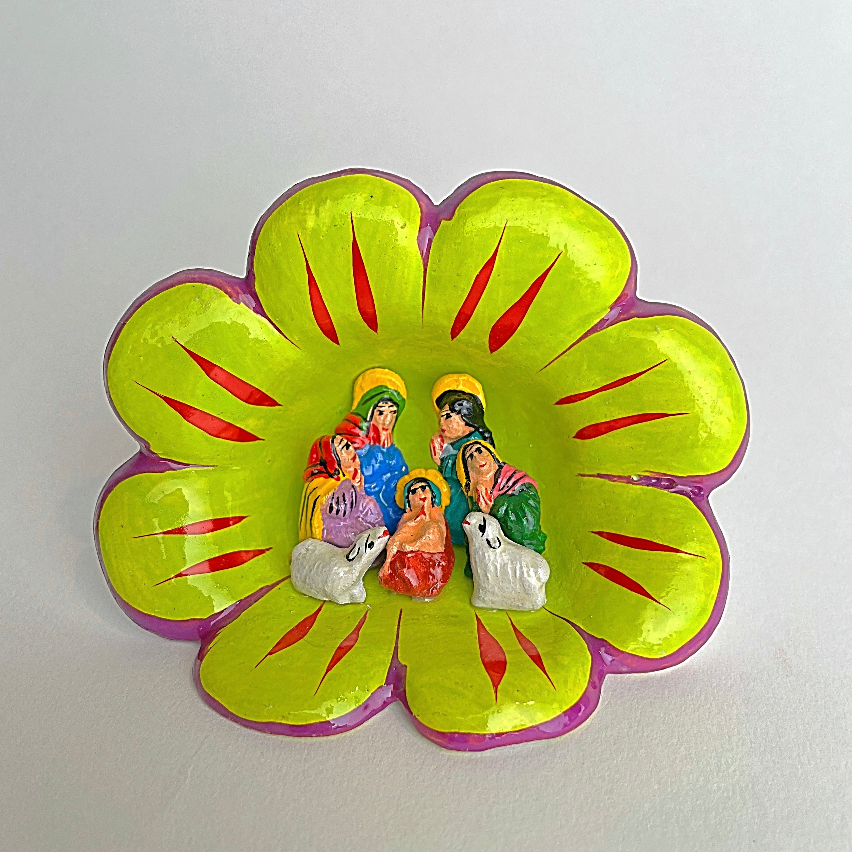 Flower Nativity Ornament image 3