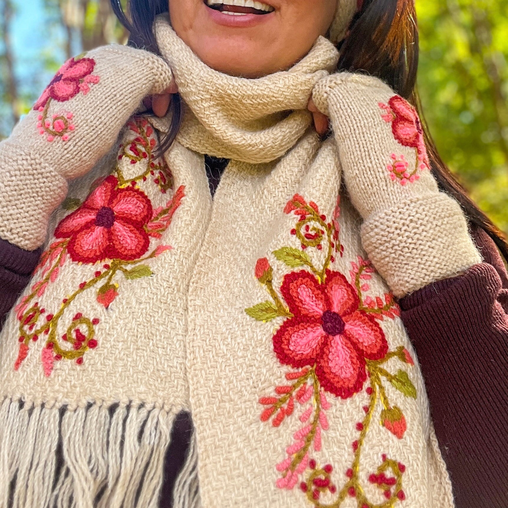Margarita Floral Hand Embroidery