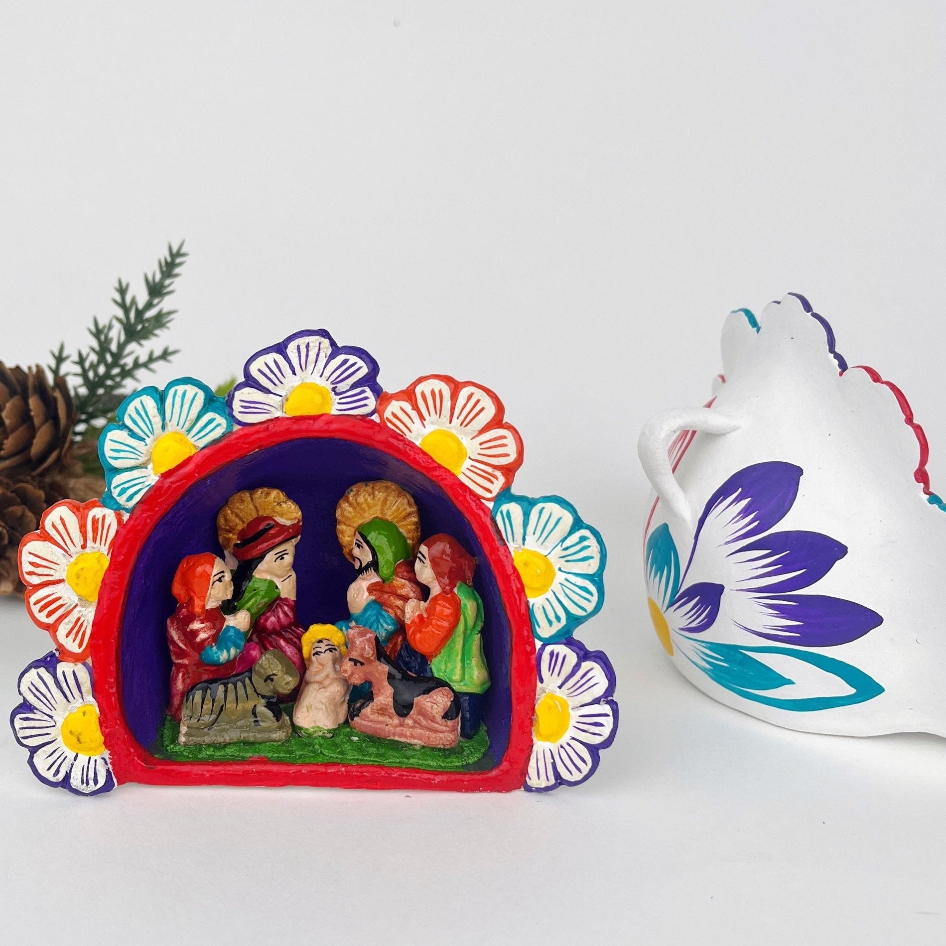 Flores Nativity Ornament image 0