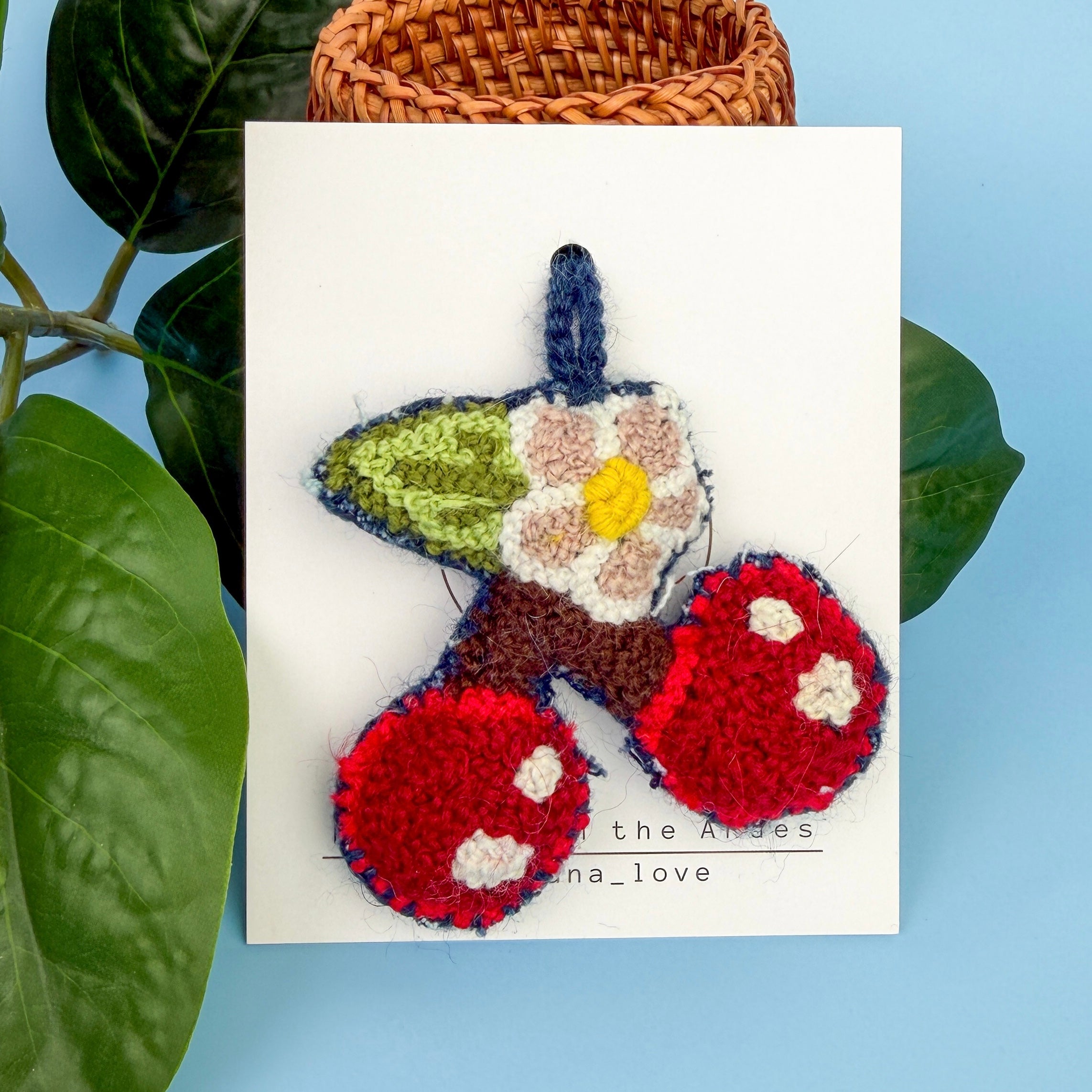 Fresh Harvest Embroidered Charm – Artesana Love