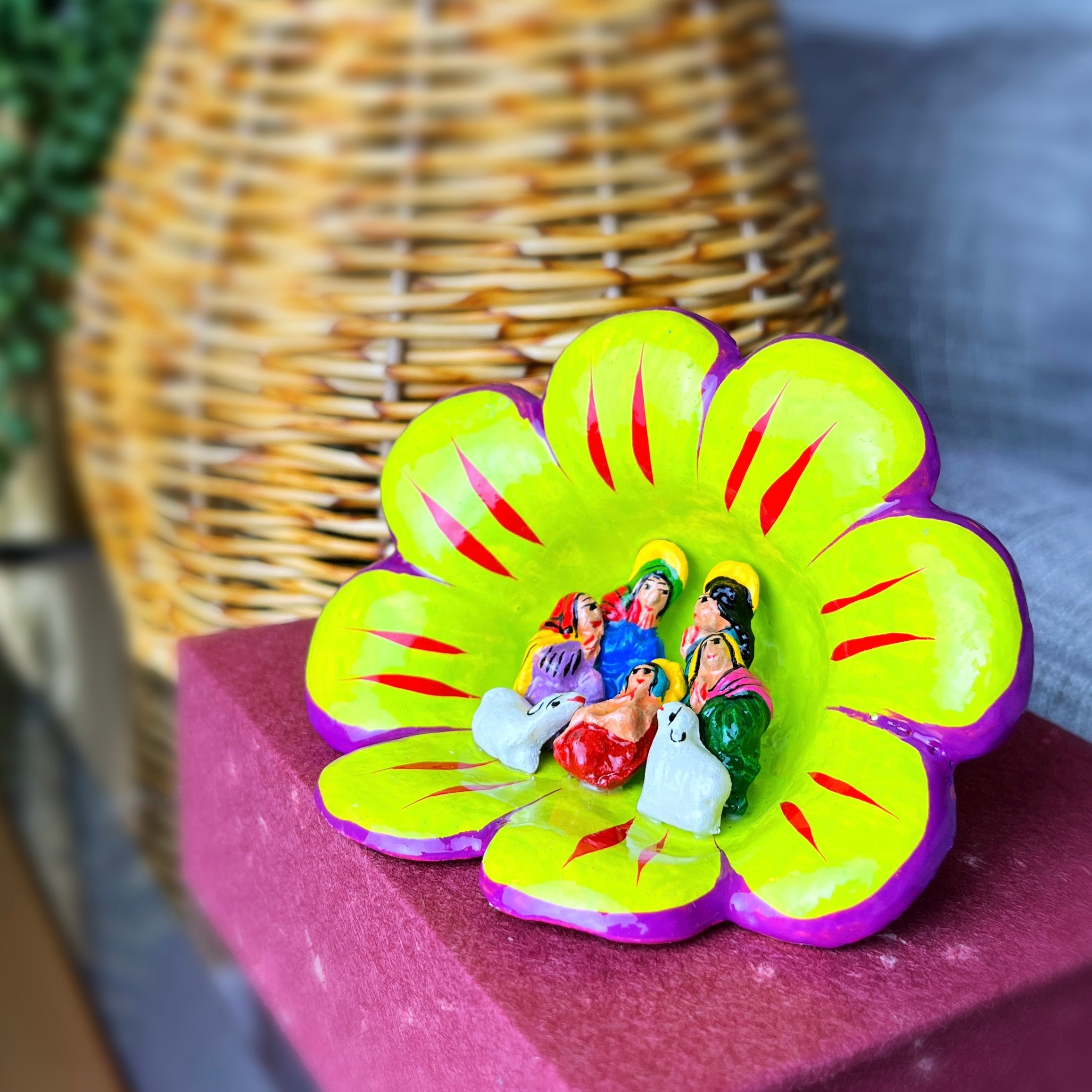 Flower Nativity Ornament image 5