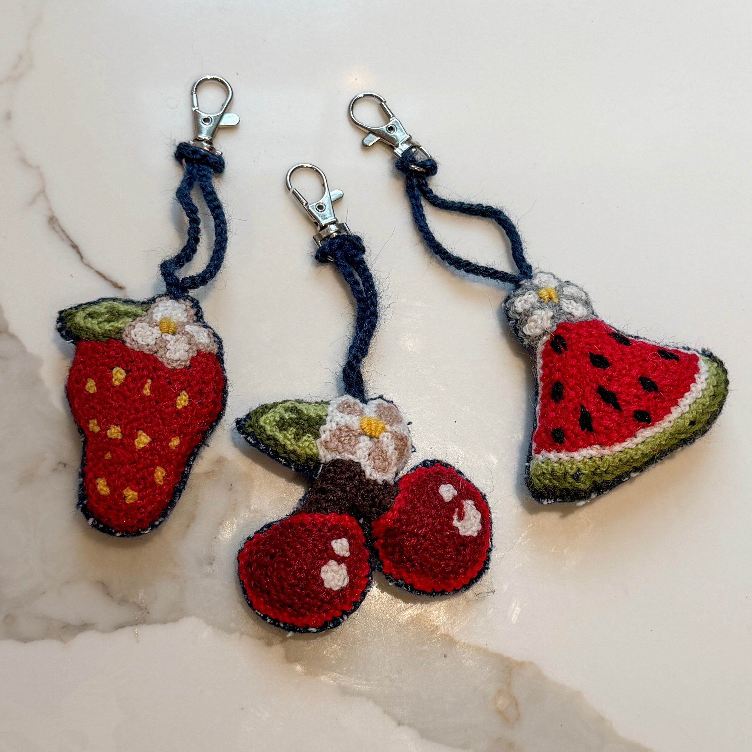 Fresh Harvest Embroidered Charm – Artesana Love