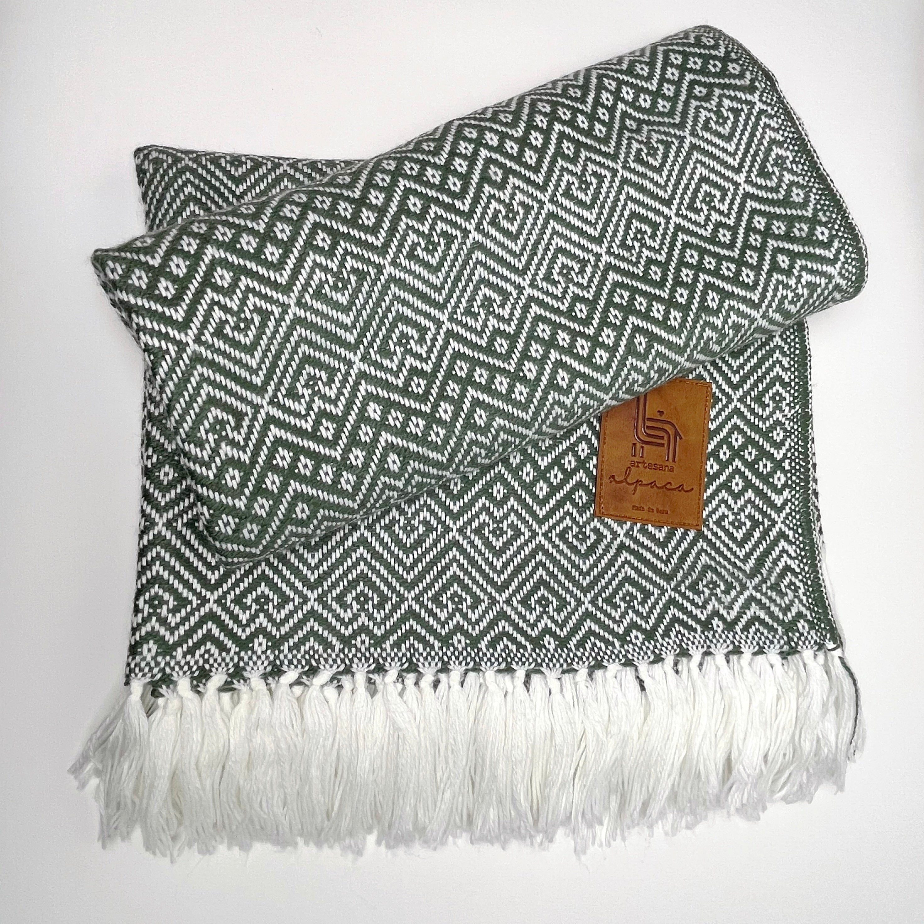 Cora Alpaca Throw Blanket image 5
