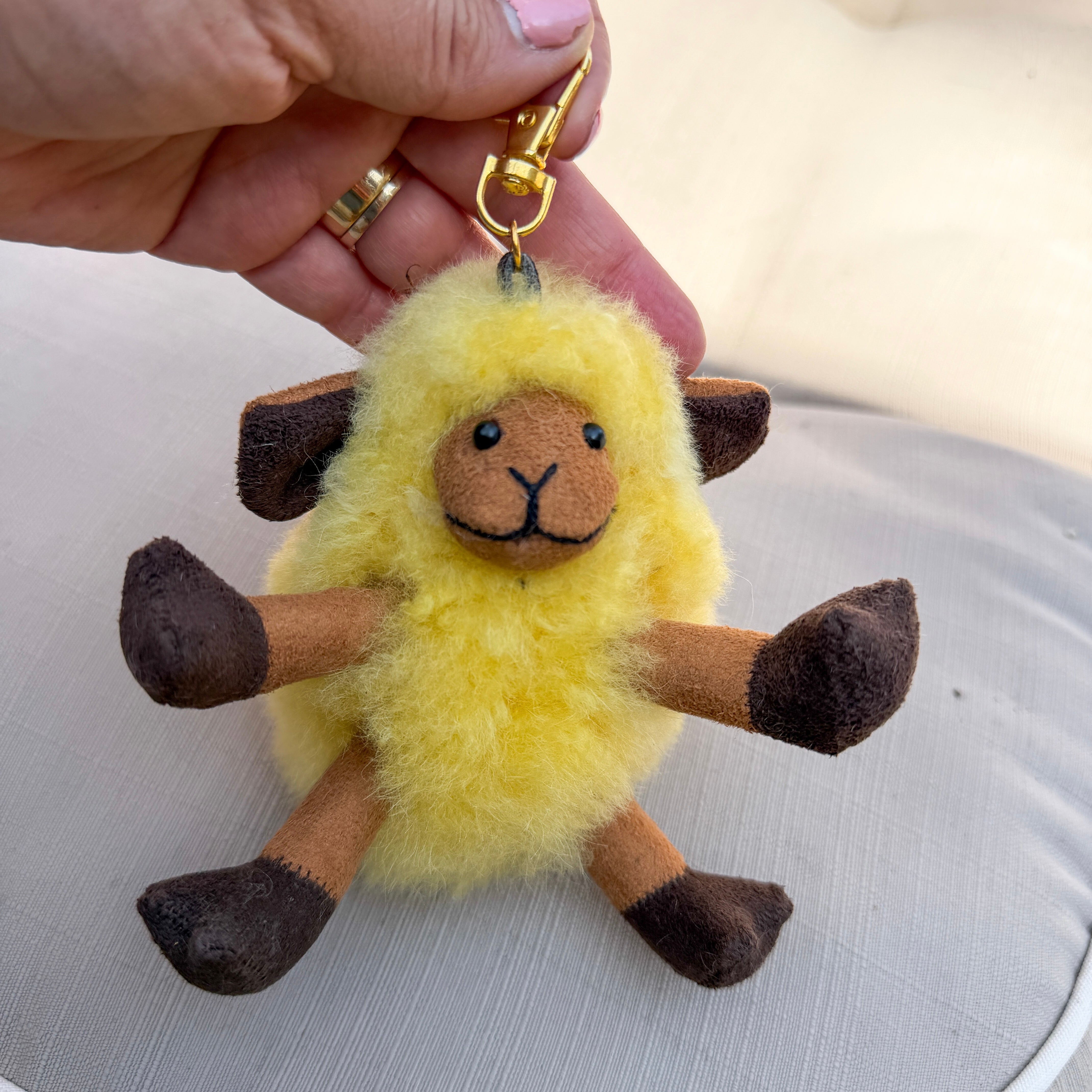 Baby Baa Baa Lamb Stuffy Alpaca Charm – Artesana Love