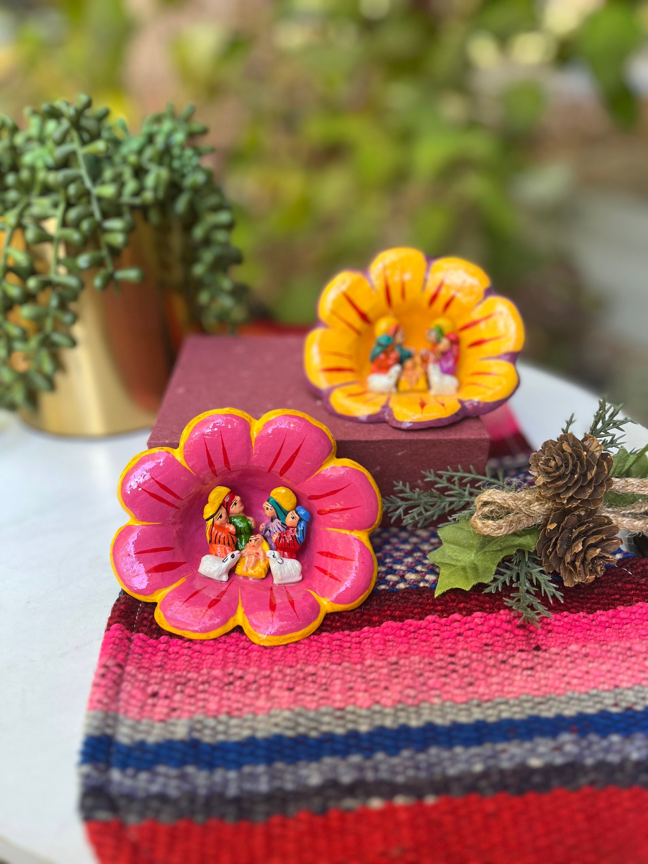 Flower Nativity Ornament image 6