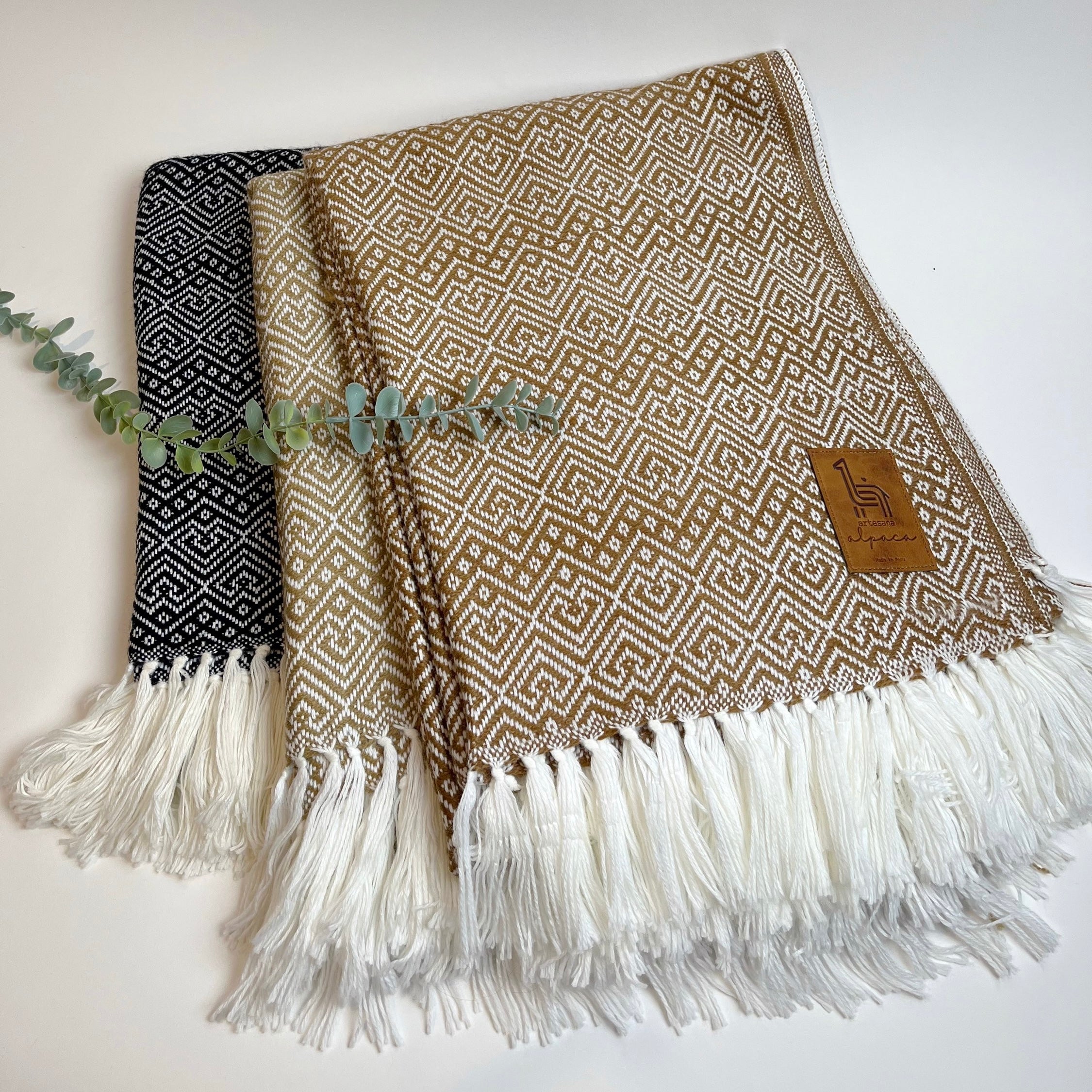 Cora Alpaca Throw Blanket image 1
