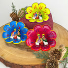 Flower Nativity Ornament image 0